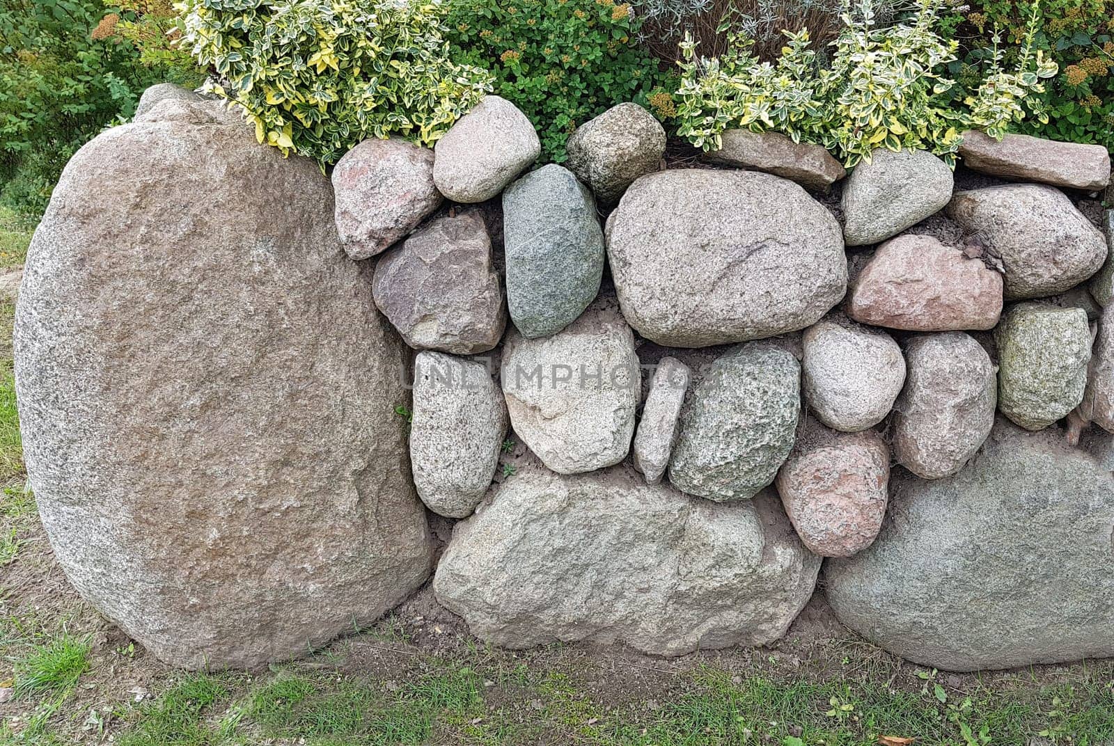 Friesenwall,Friezes wall,consists of stacked boulders from the Ice Age.