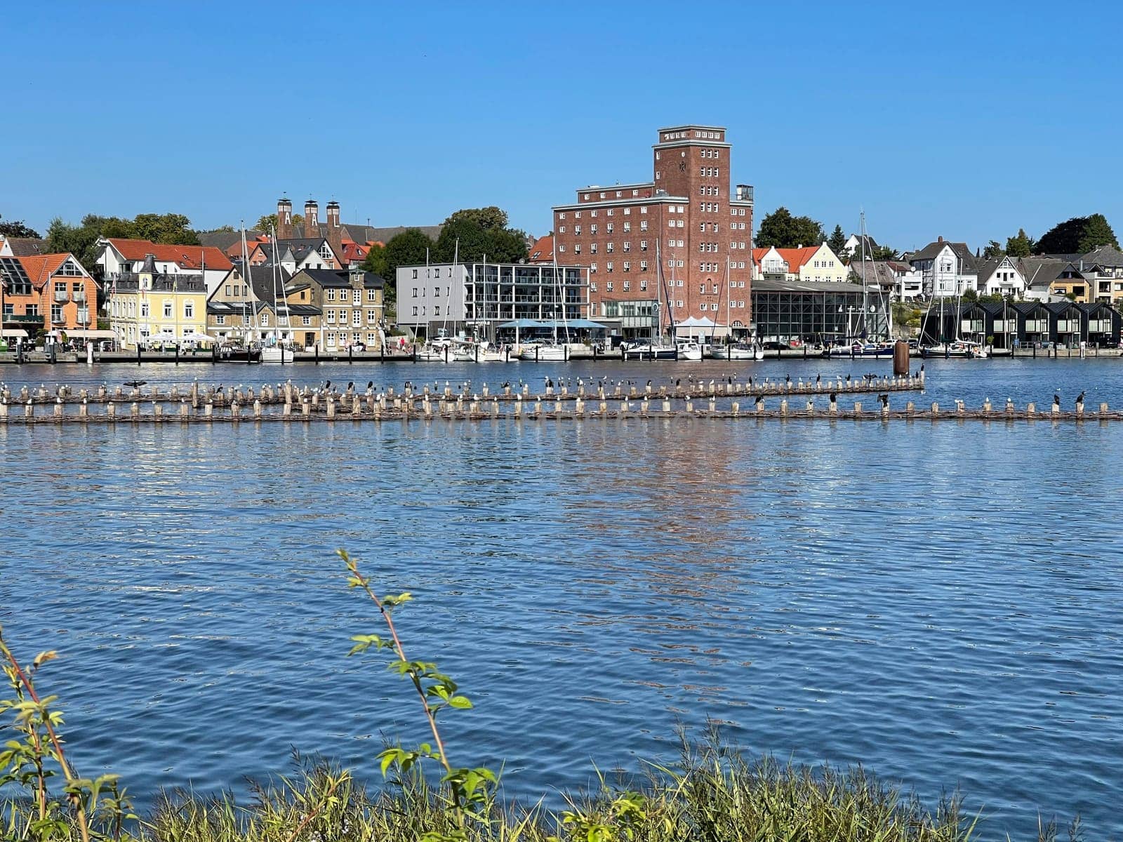 Herring fence in the town of Kappeln is a unique document of fishing in the Schlei. It is the last fully functional herring fence in Europe.