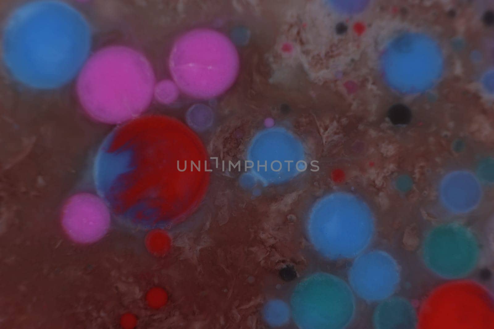 abstract background rarity different spheres pompous colors