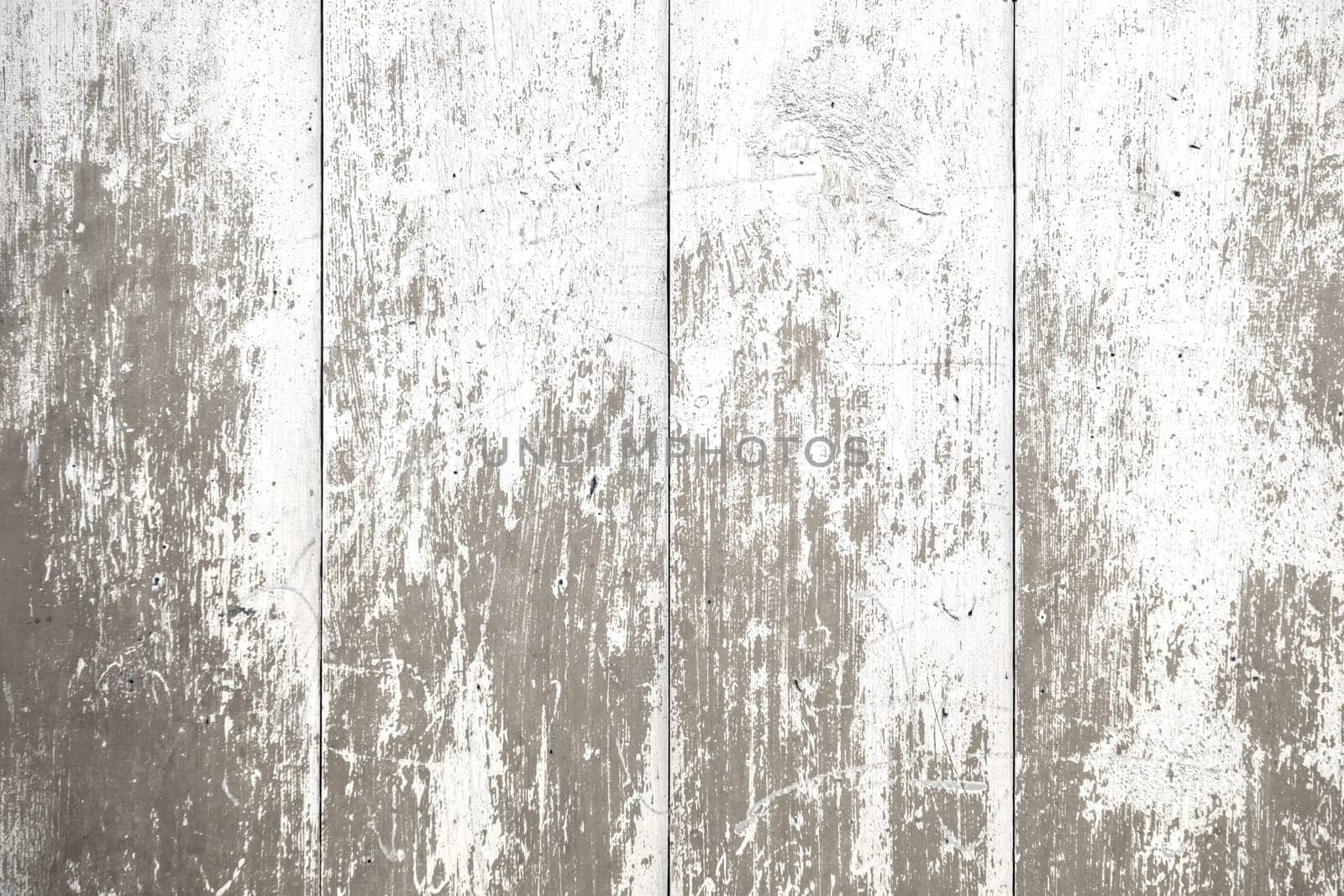 Grunge wooden background. Vintage wooden background with peeling paint.