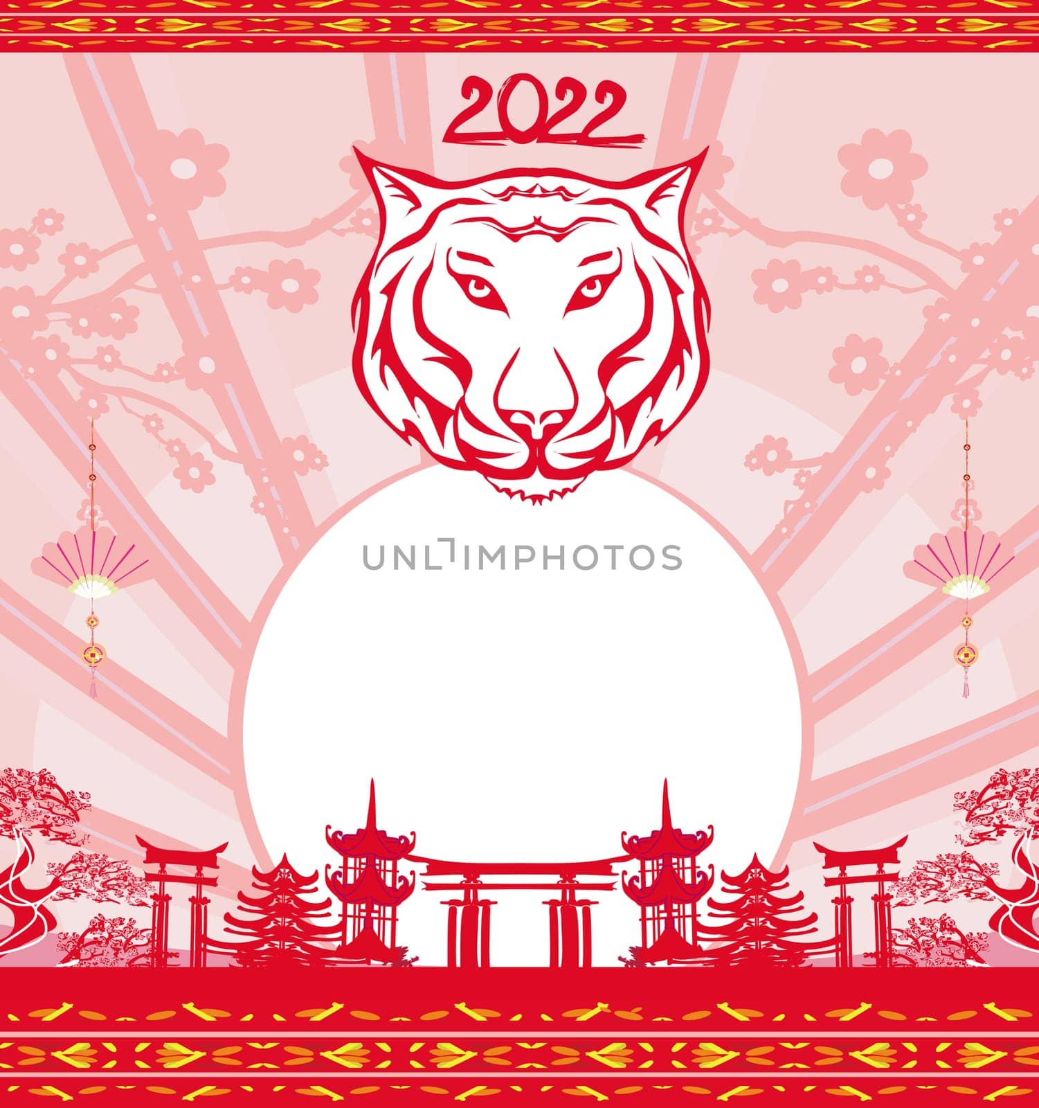 Happy new year 2022, Chinese new year, Year of the tiger, Happy lunar new year 2022