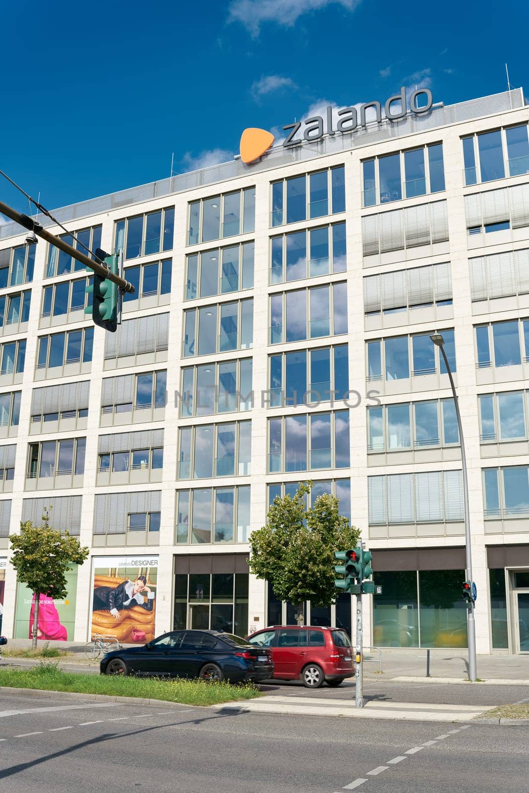 Headquarter of the online retailer Zalando in downtown Berlin. Zalando is a German retailer of shoes, fashion and cosmetics.