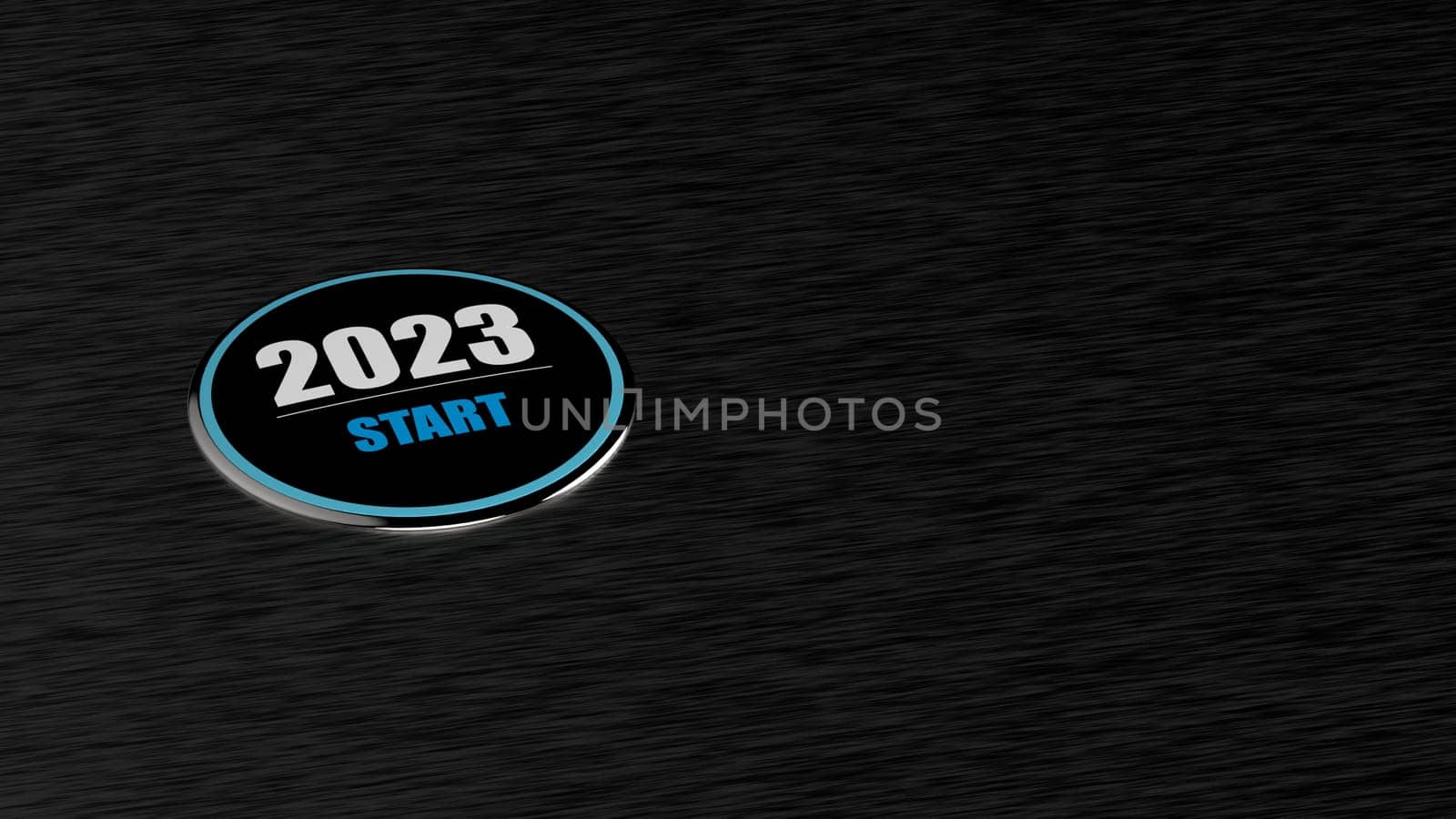3d rendering of 2023 year start BTN