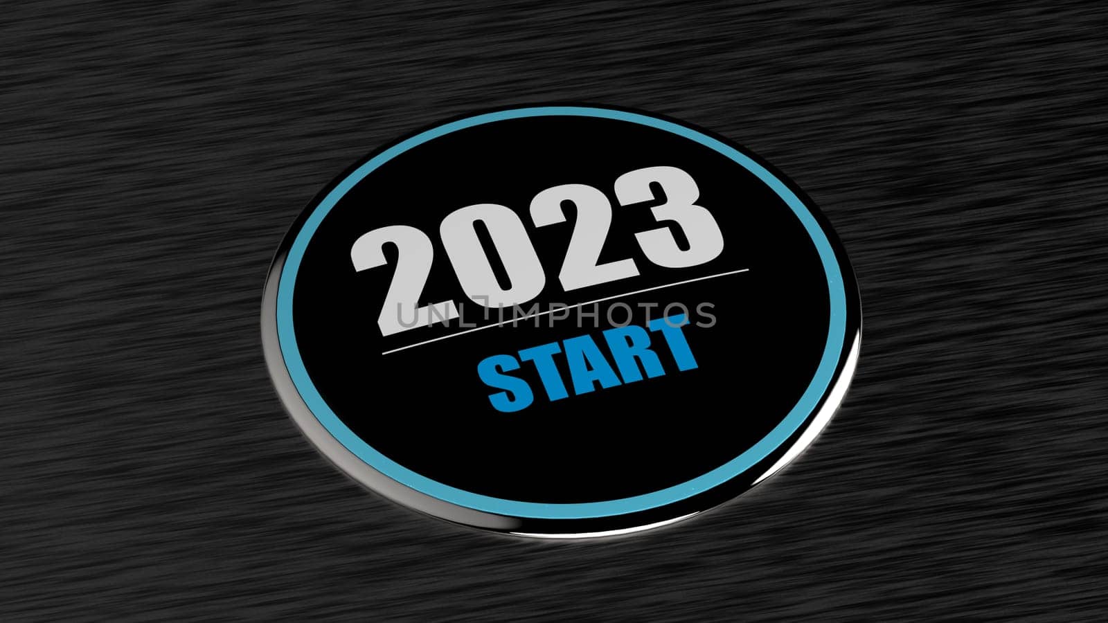3d rendering of 2023 year start BTN