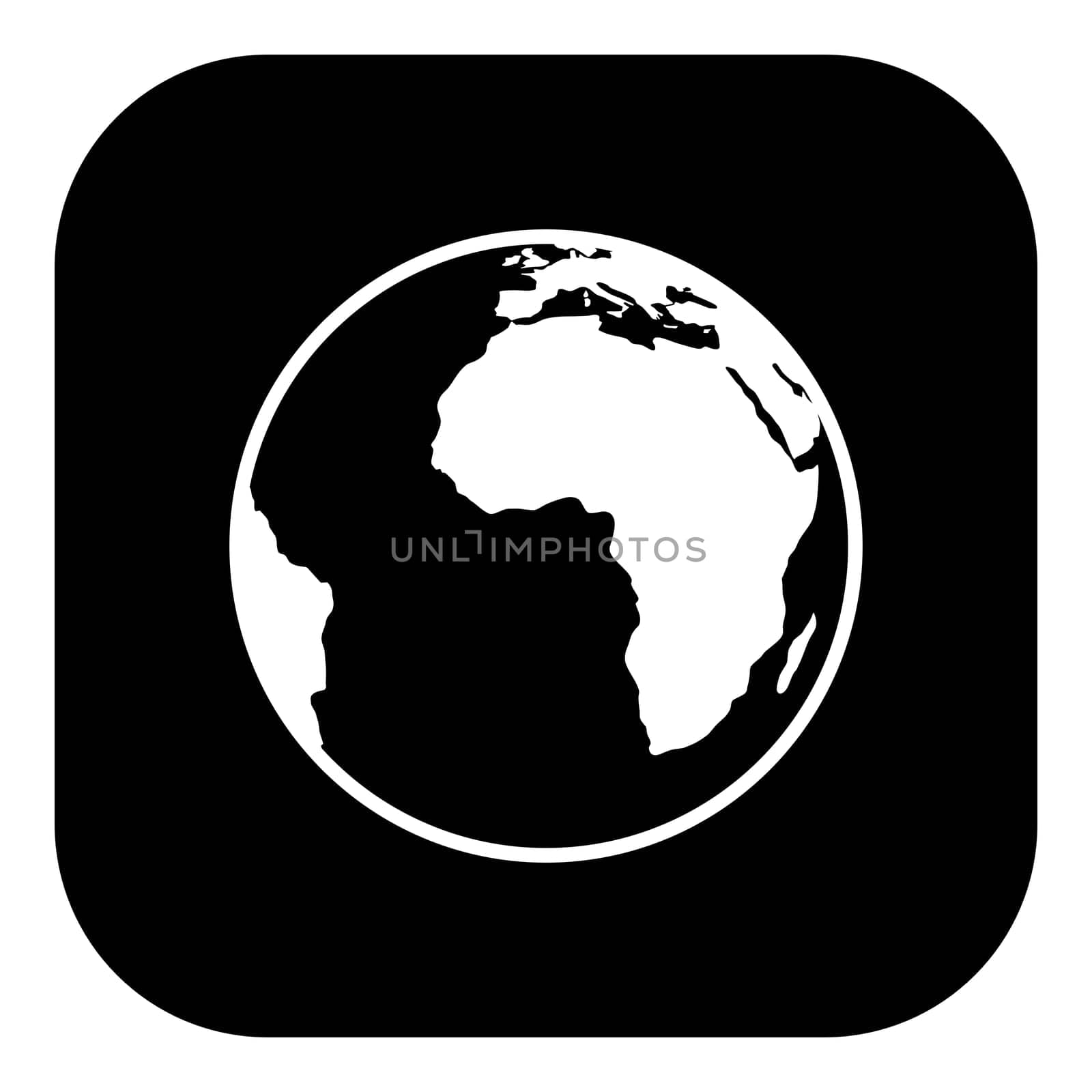 Globe and app icon