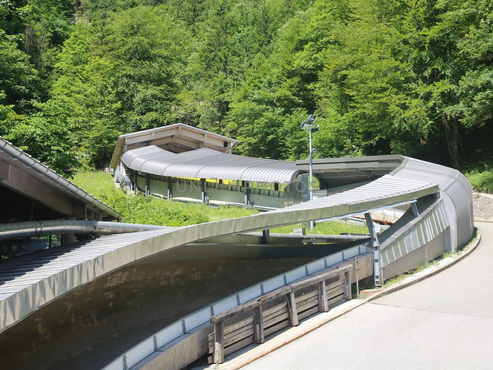 Eisarena Bob und Rodelbahn am Königssee im Sommer 2021