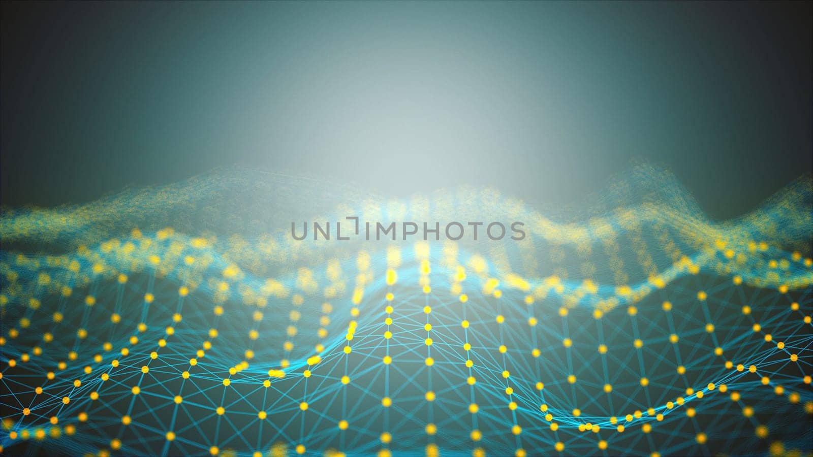 Waves of digital analysis of data sets with 3d render visualization. Futuristic observation of fluctuations in web research and experimentation. Financial forecasting of exchange flows.