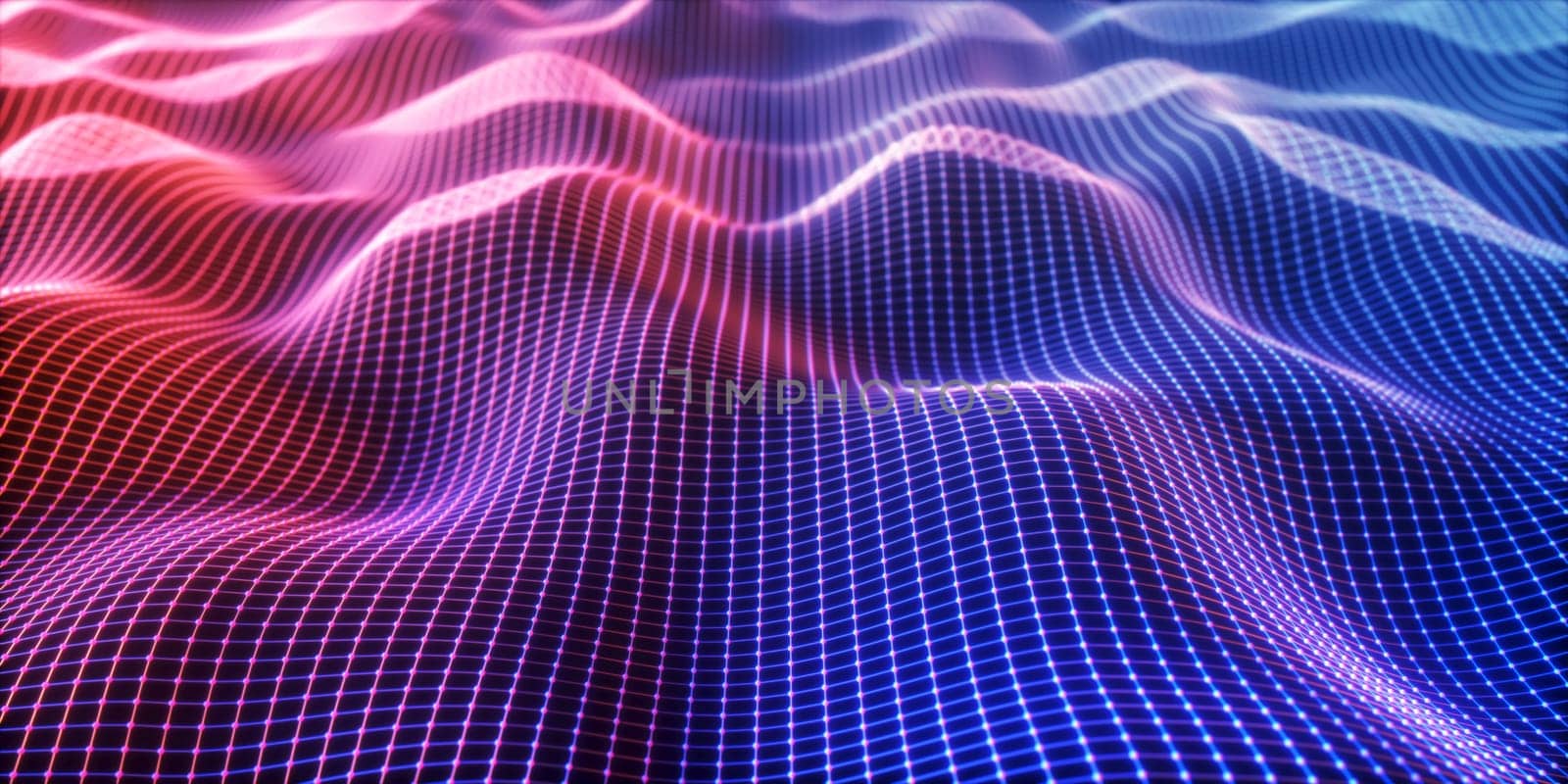 Colorful abstract image with organic shape. Network connection, background technology concept.