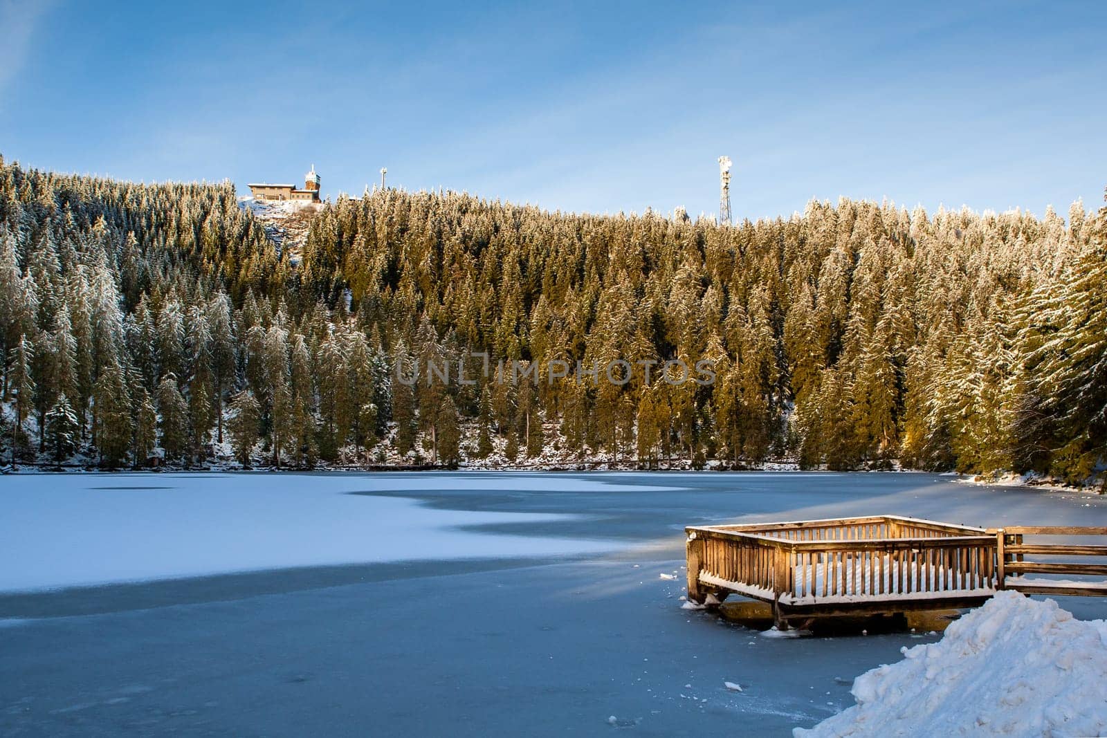 Mummelsee in winter