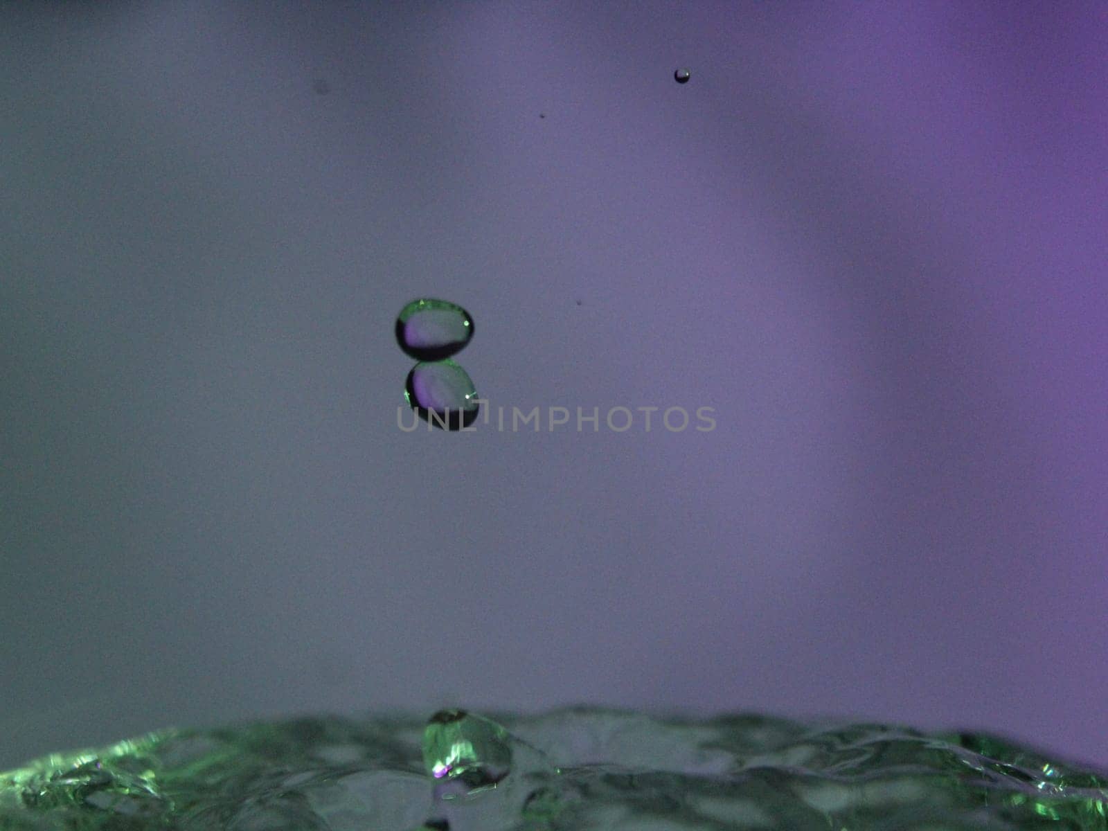 Abstract Colors colliding drops different fluids funds forms