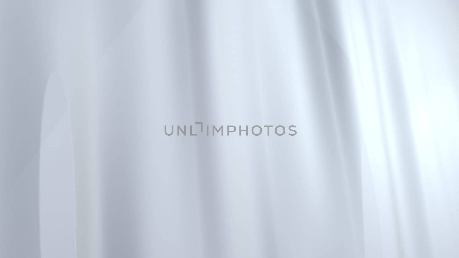 3d rendering abstract white waves. Elegant background