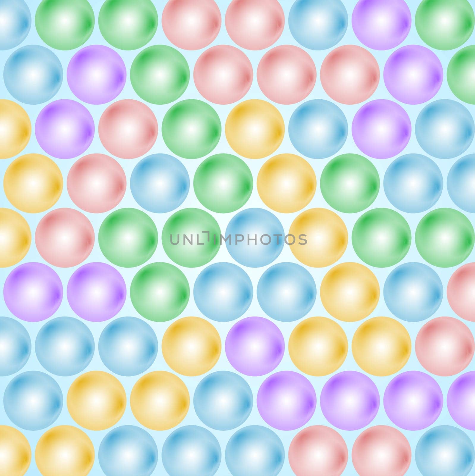 Abstract balls background. Vector design
