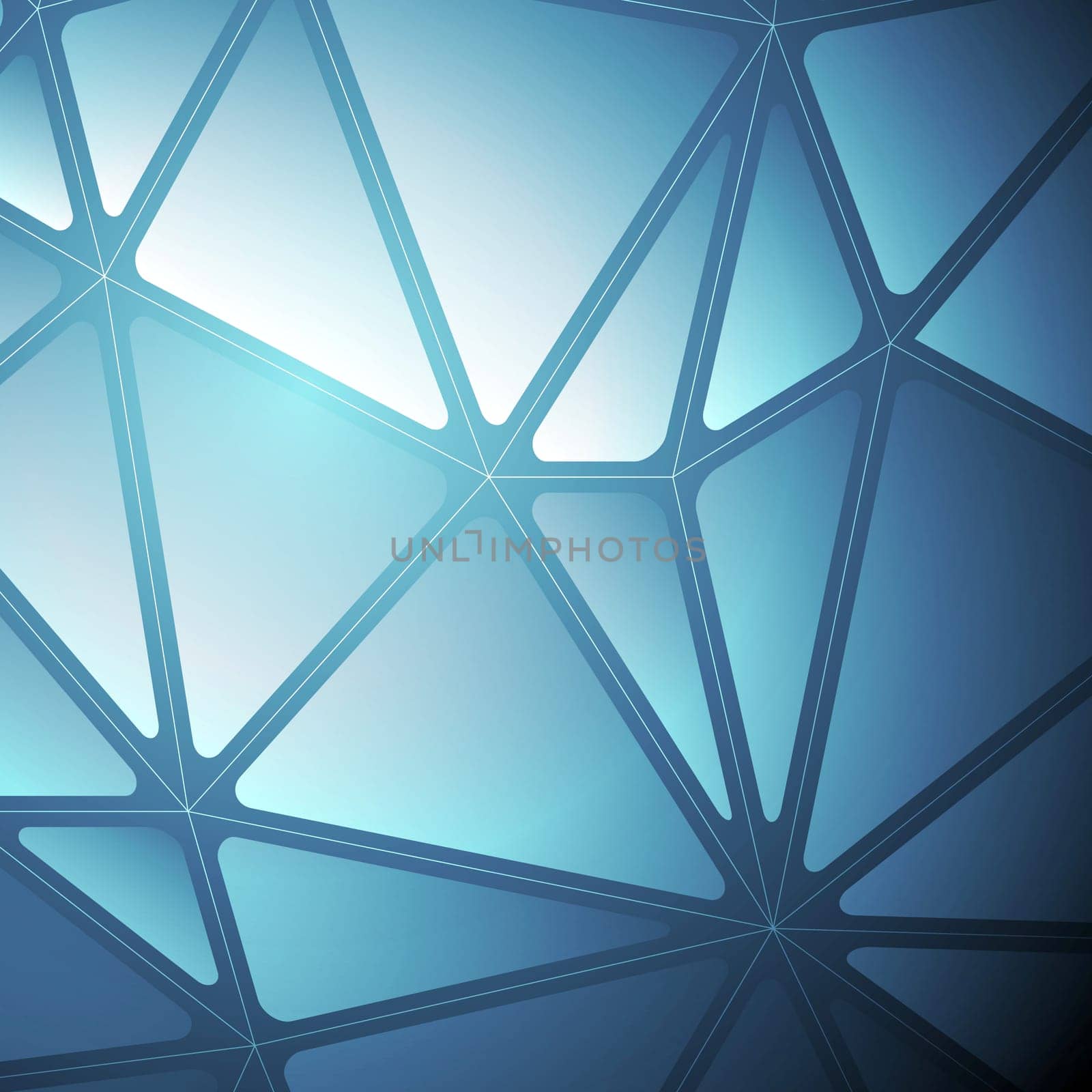 Abstract blue technology background. Vector modern design