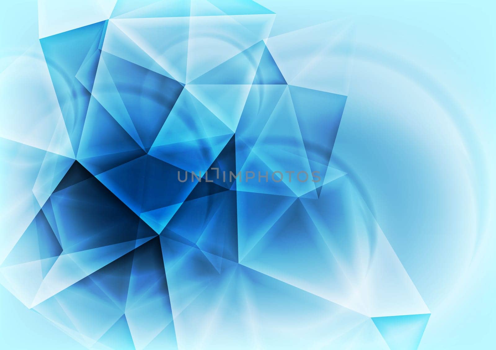 Hi-tech abstract blue design. Vector background