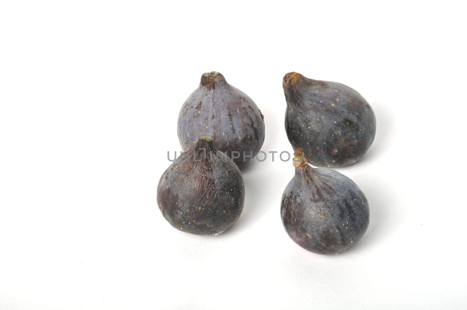 Spanish figs on a white background