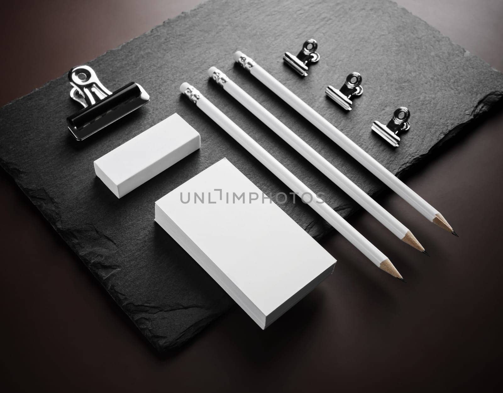 Blank stationery template. Branding mock up for designers portfolios.