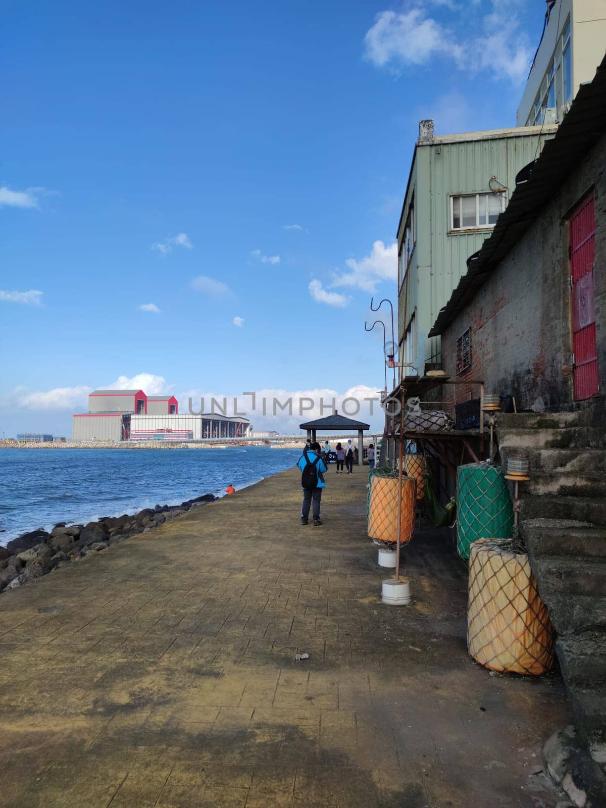 Nanwantou Coastal Trail, New Taipei City-Dec 11, 2021: Nanwantou Coastal Trail, Nanwantou Coastal Trail, New Taipei City