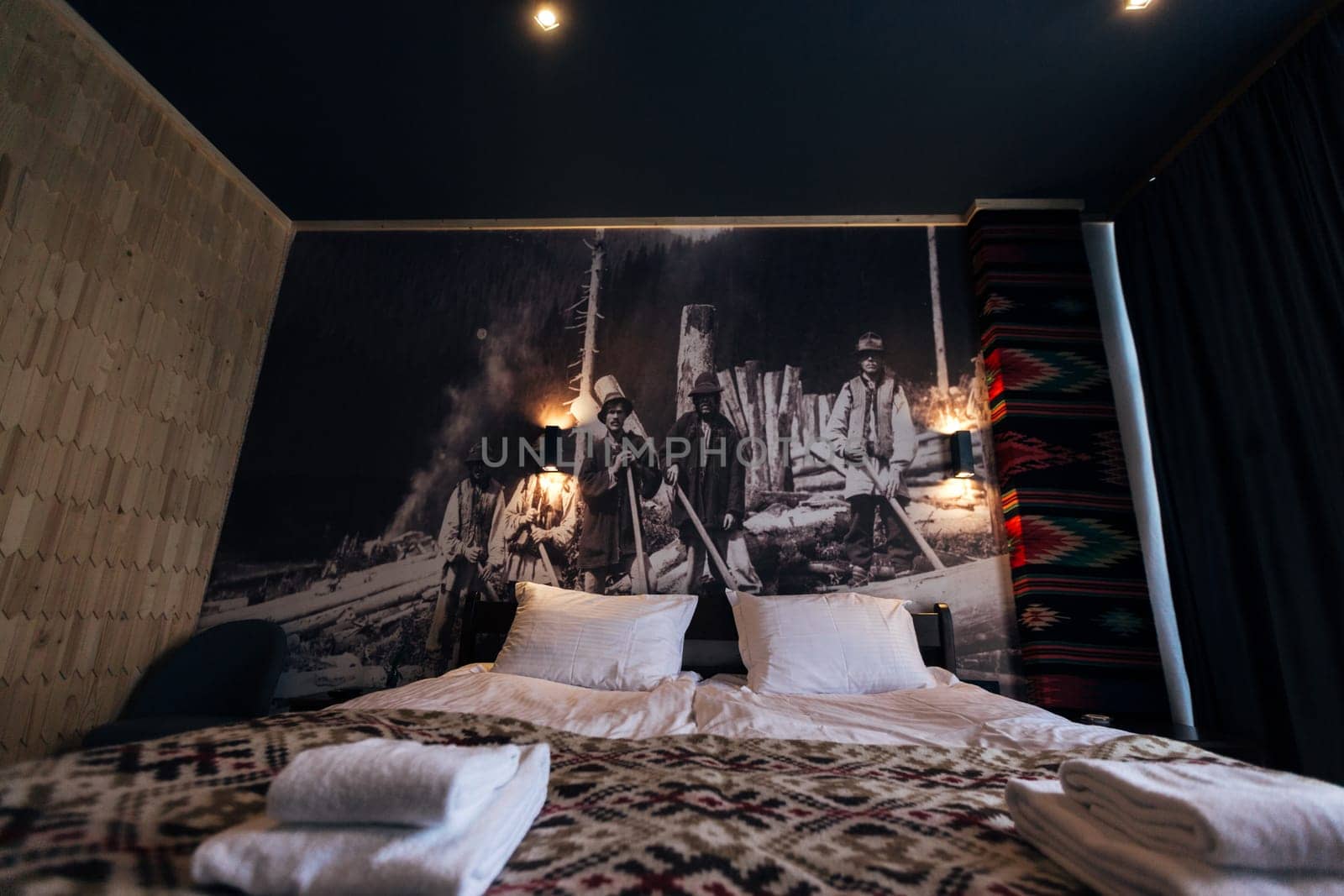 Holidays at a great hotel. Nice room design.
