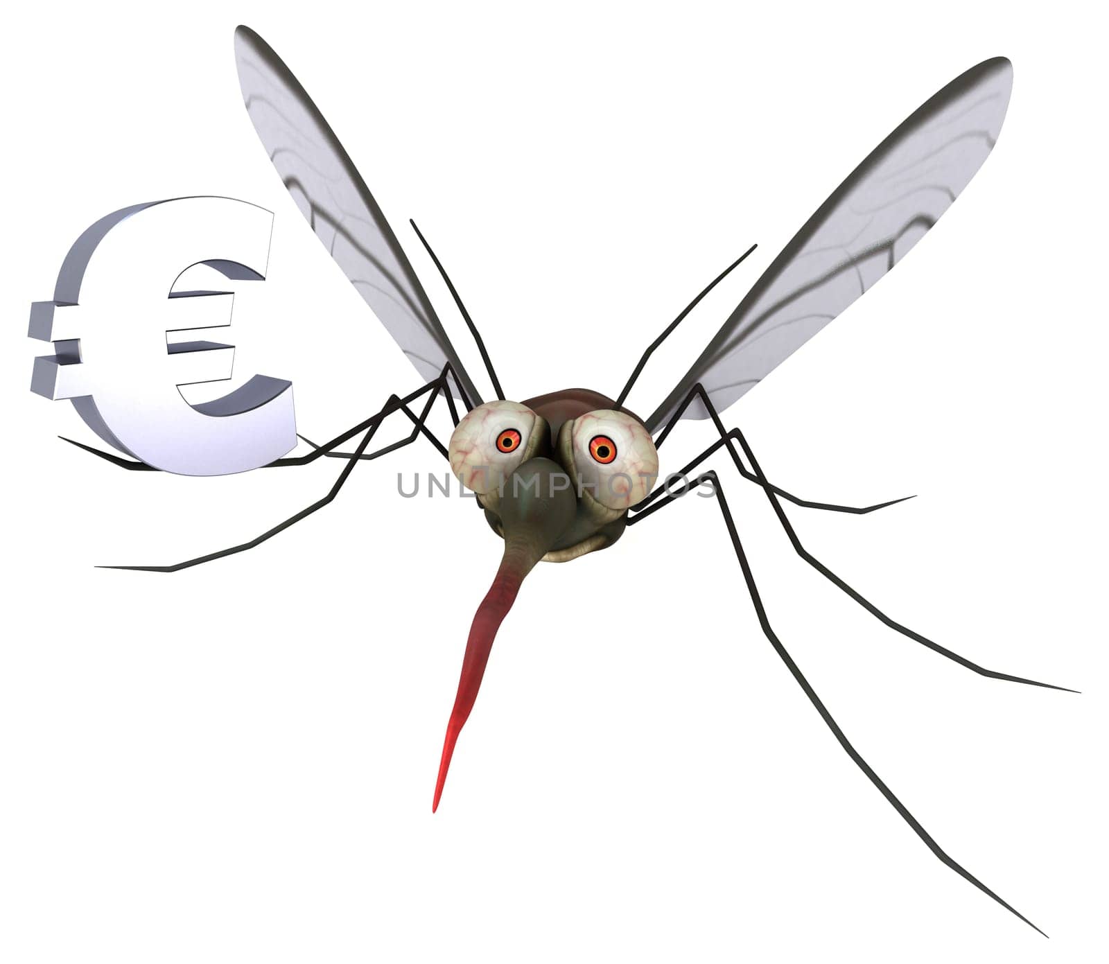 Mosquito - 3D Illustration