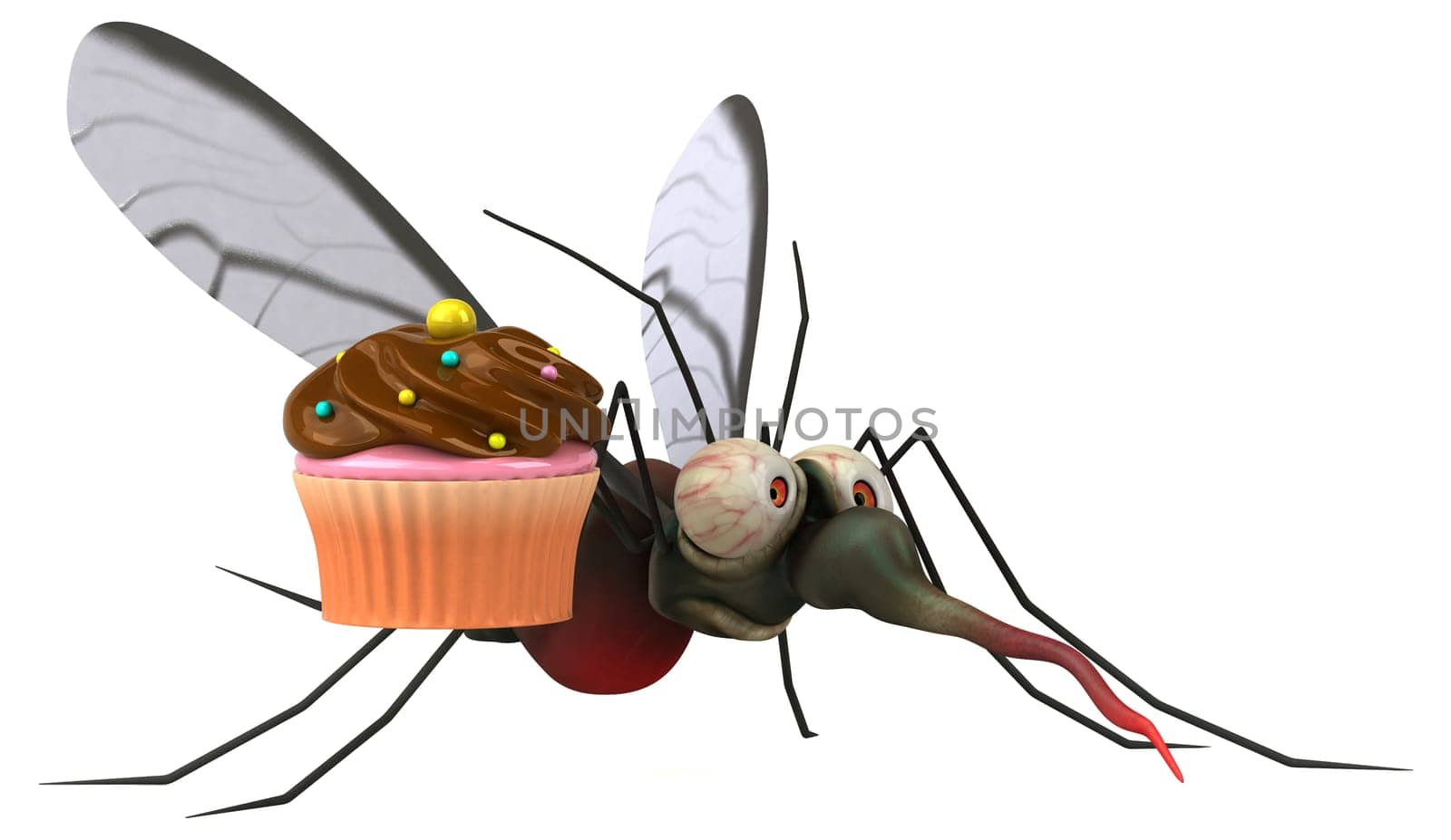 Mosquito - 3D Illustration