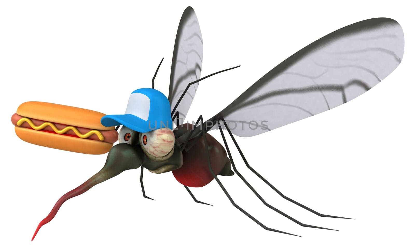 Mosquito - 3D Illustration
