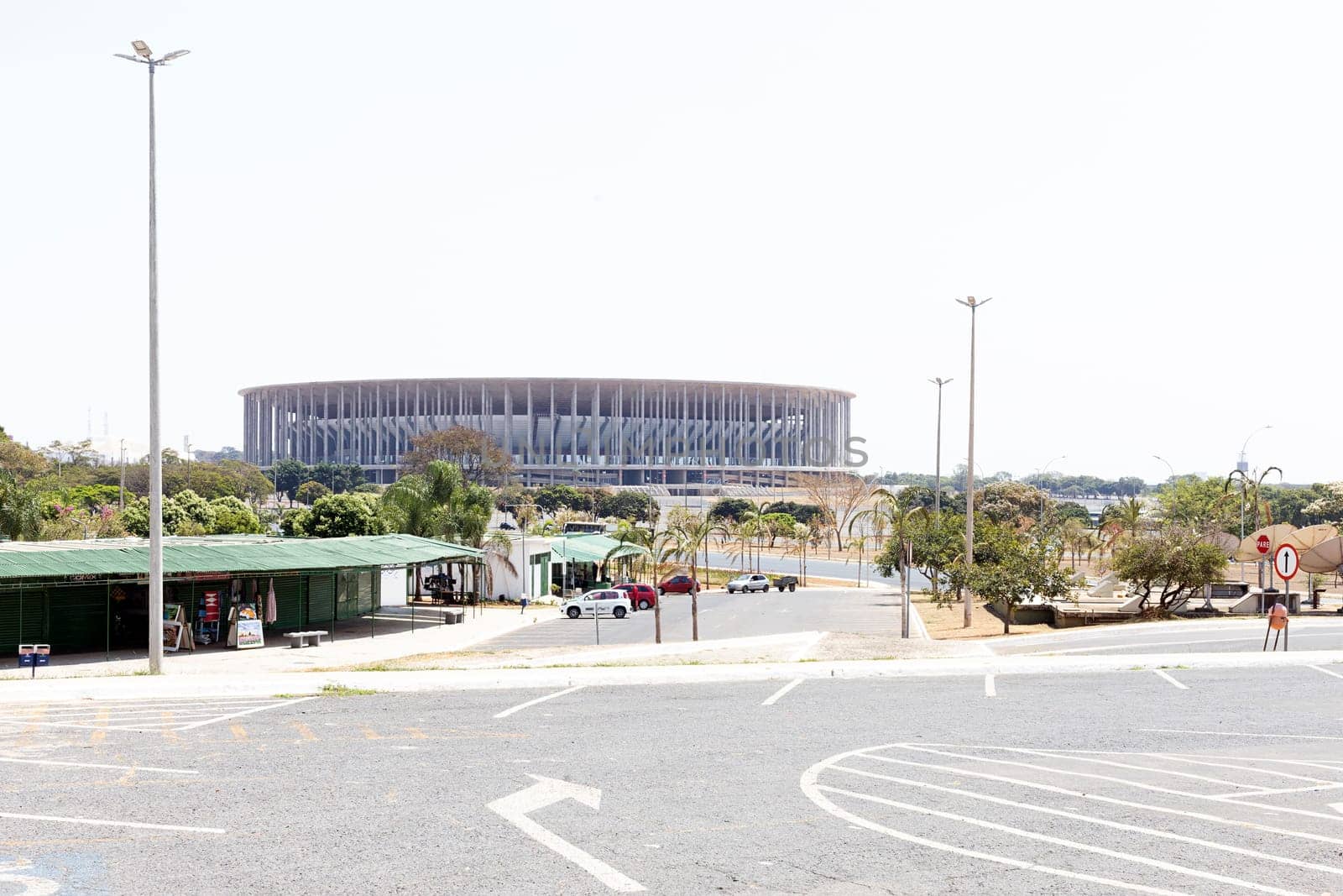 Brasilia nacional stadium architecture landmark