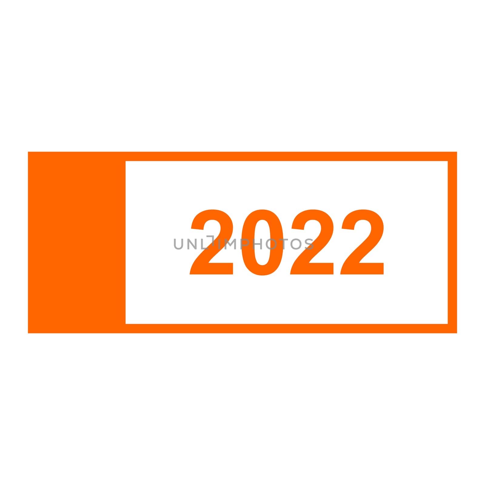 Year 2022 and banknote