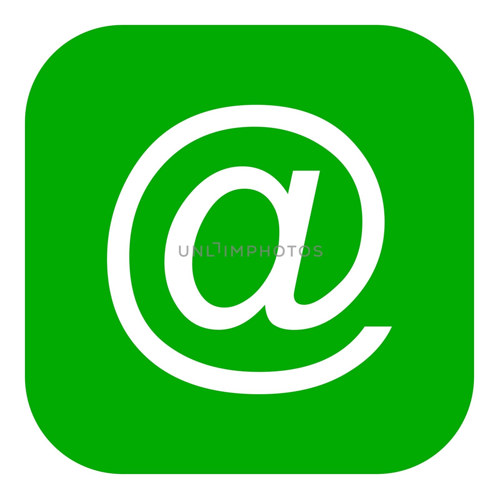 E-mail symbol and app icon