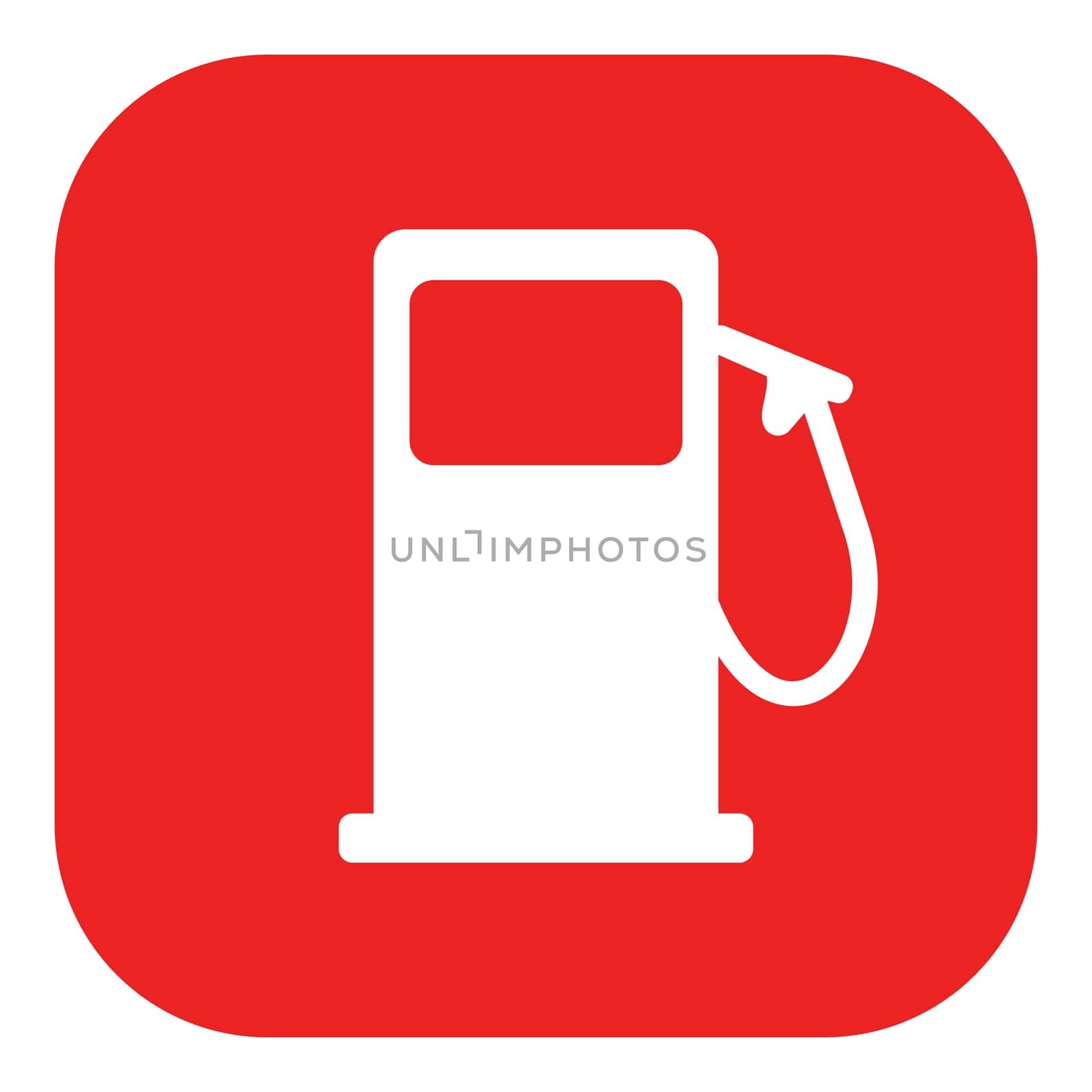 Gas station and app icon