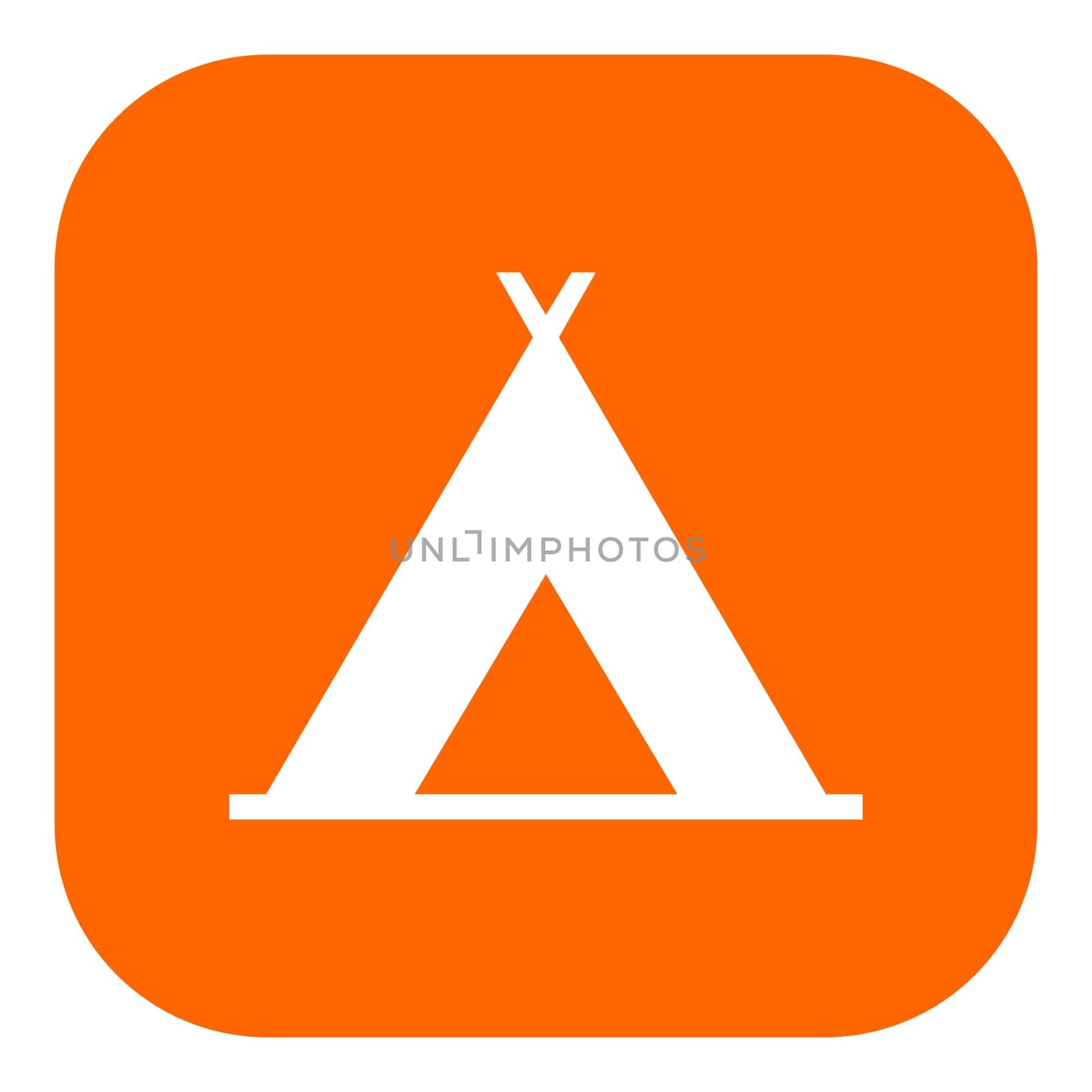Tent and app icon