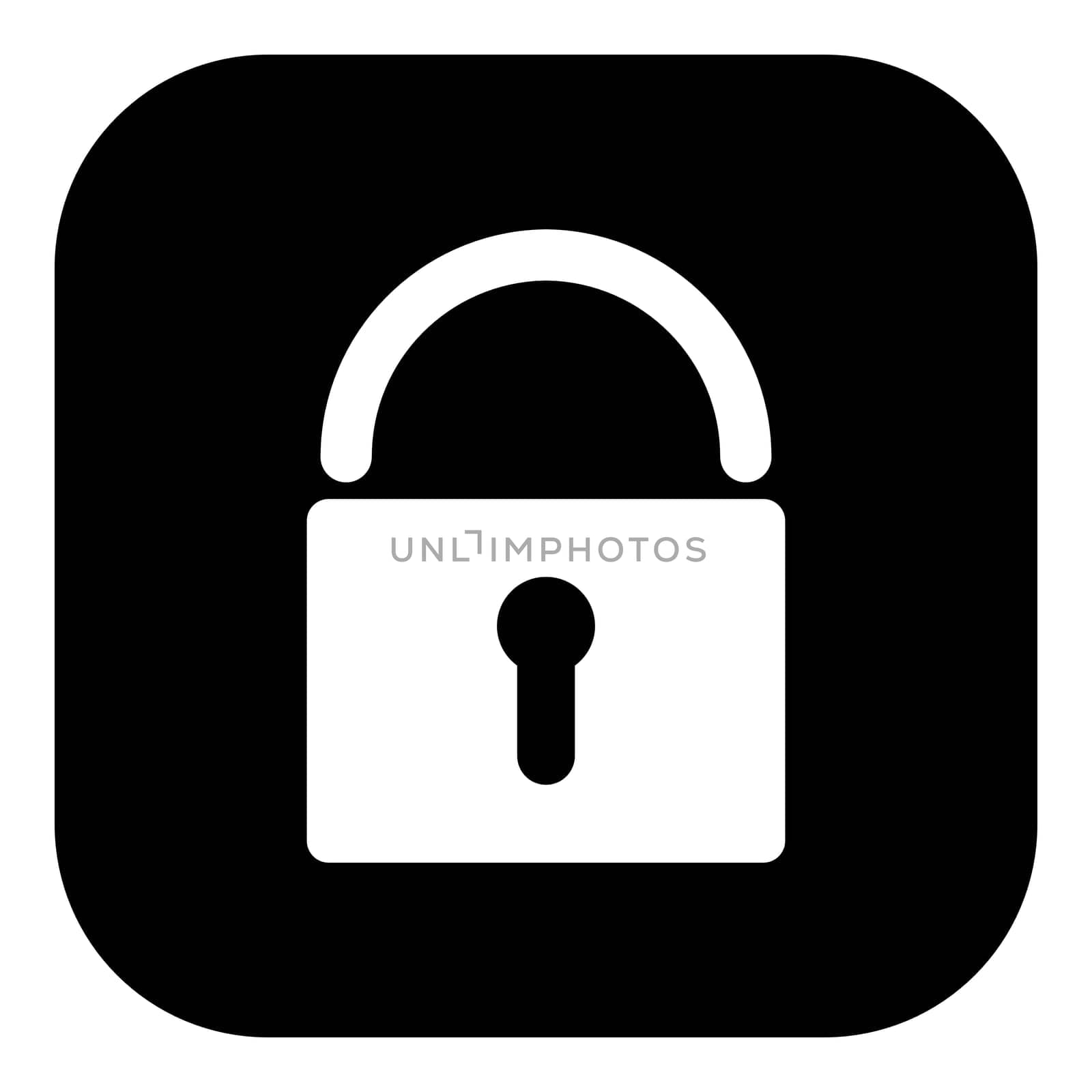 Lock and app icon