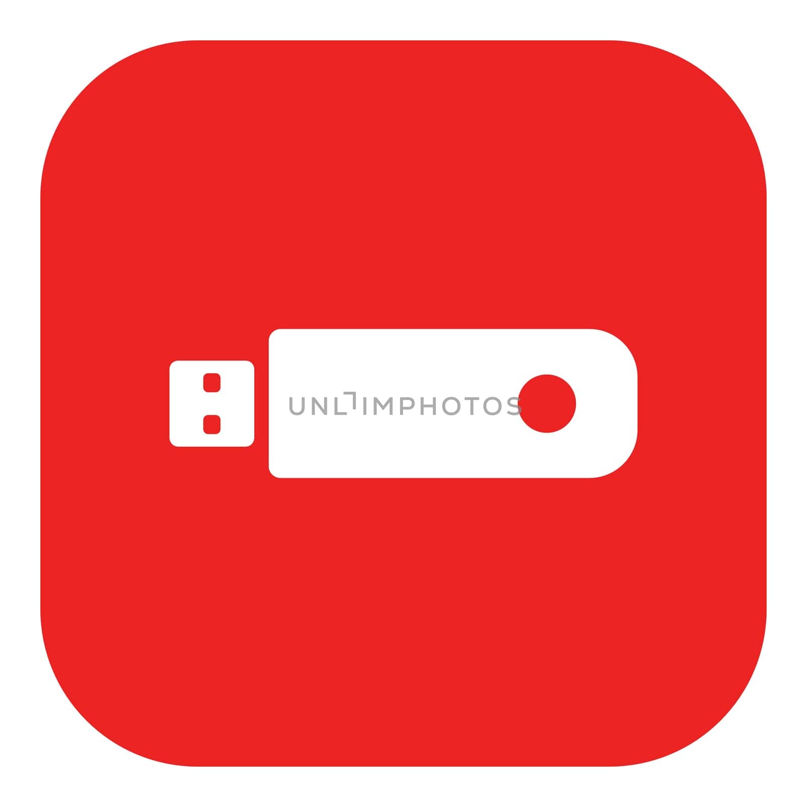 USB stick and app icon