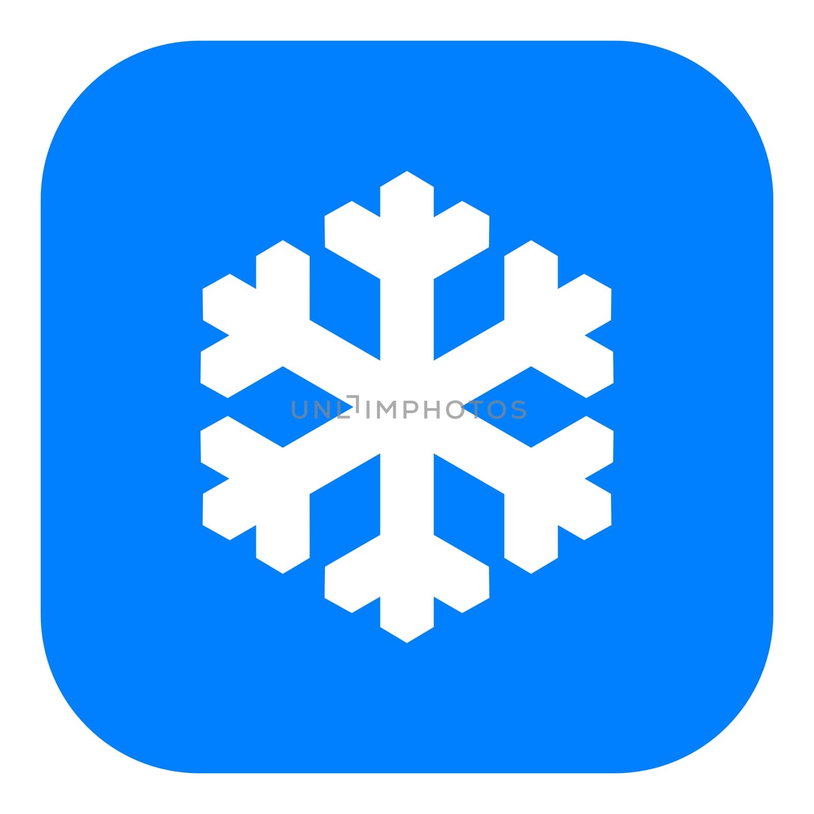 Snow flake and app icon