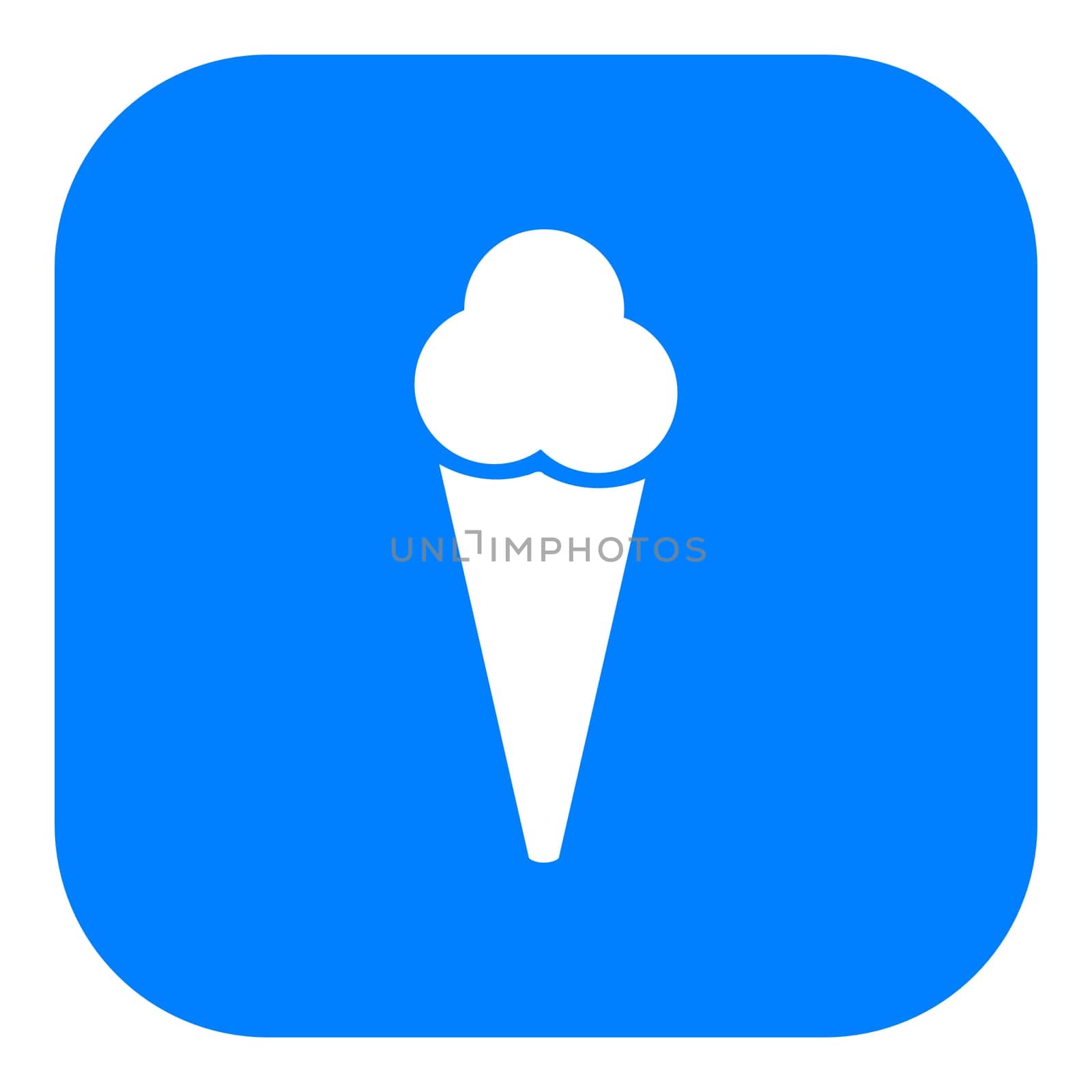 Ice cream and app icon