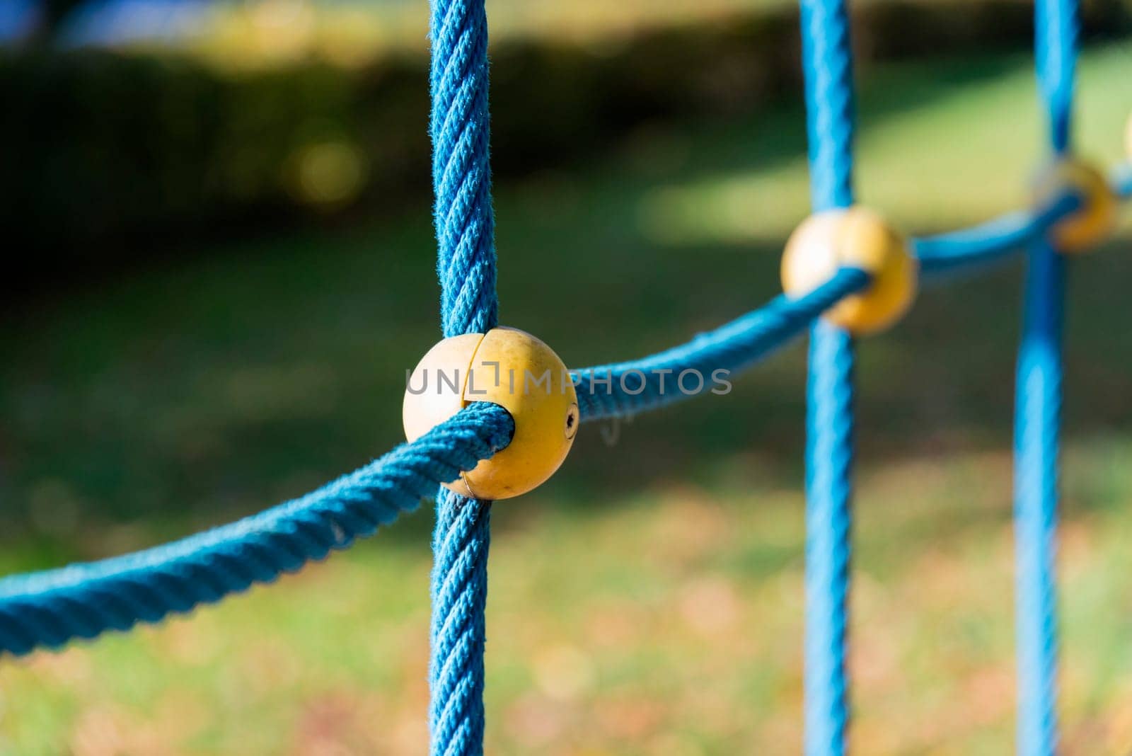 a net on a playground - symbol photo
