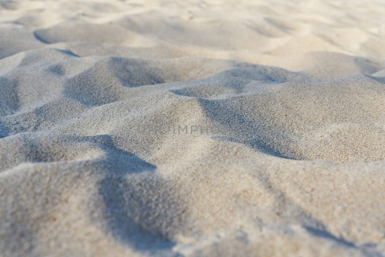 fine grained sand on the beach of the Polish Baltic coast