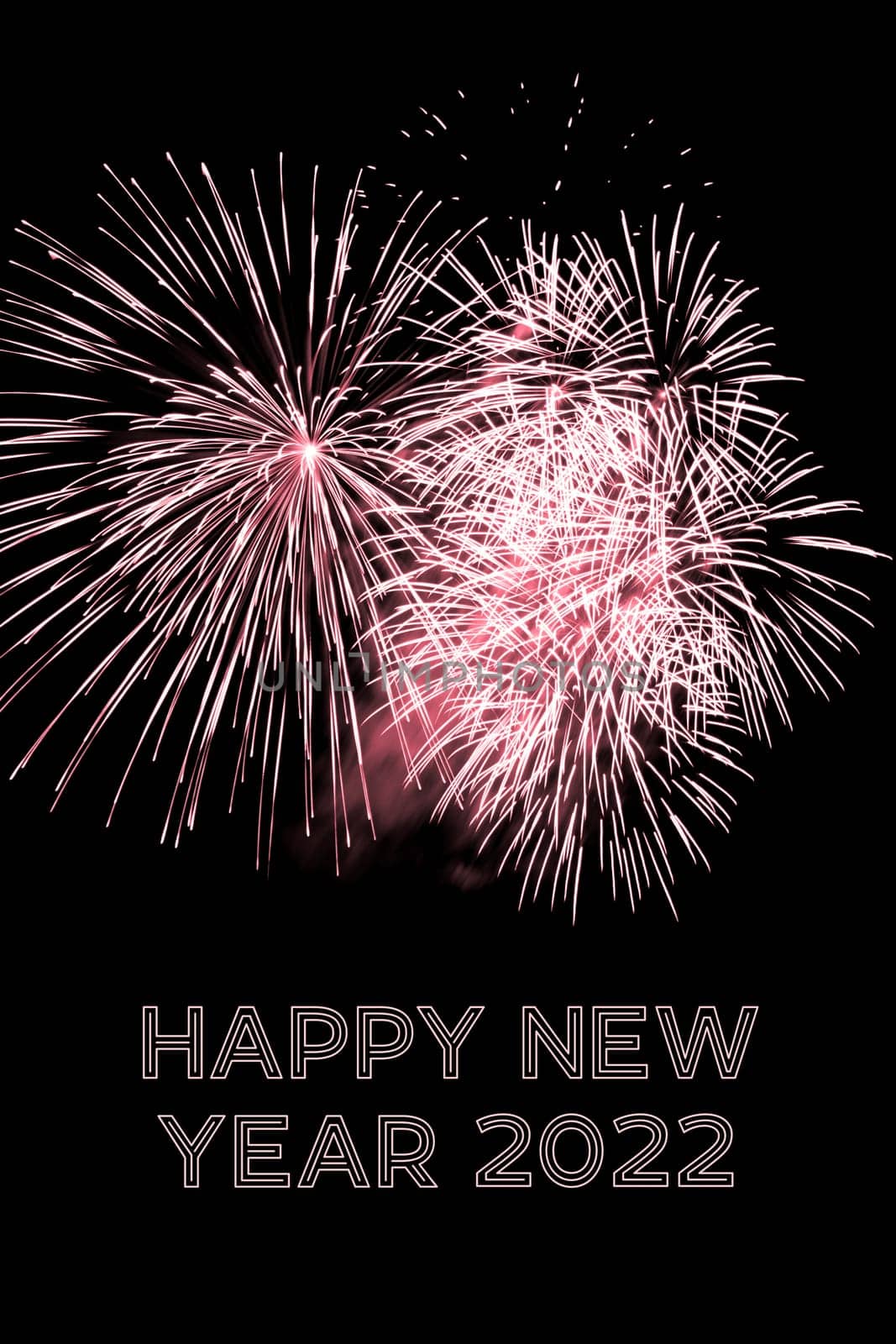 Luxury firework event sky show turn of the year celebration. Holidays season party time. Premium entertainment nightlife background.