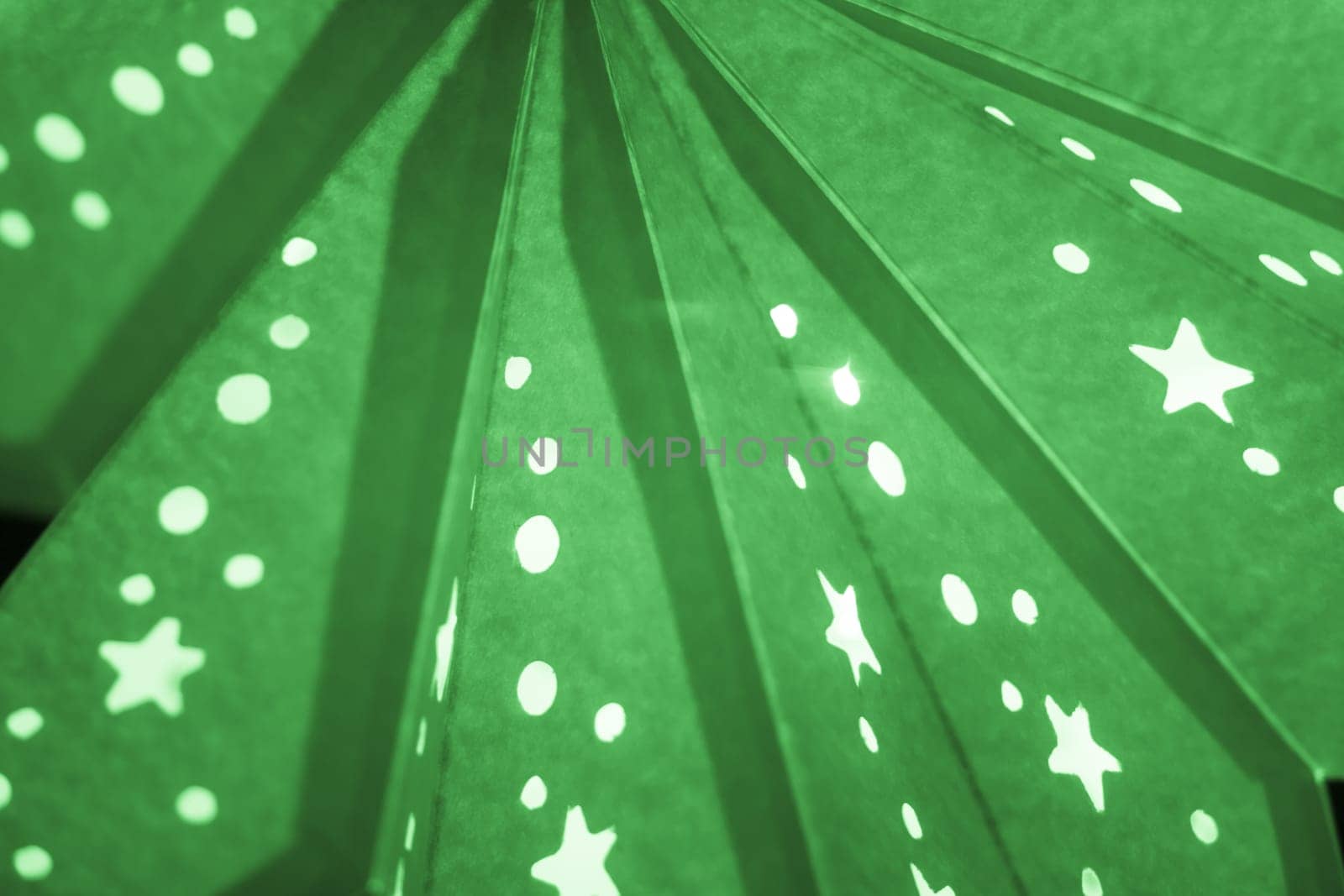 Shiny star mood lamp background is merry advent decoration. Traditional symbol of the best miracle time of the year. Part of series.