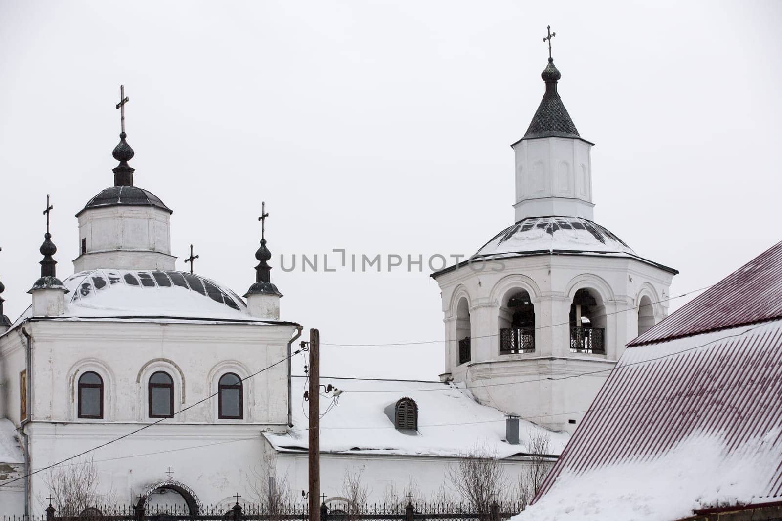 The Temple of the Holy Prophet Elijah.Russia, Novokuznetsk.