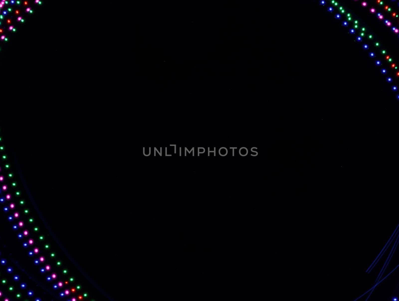 spectacular colored lights with geometric shapes special effects