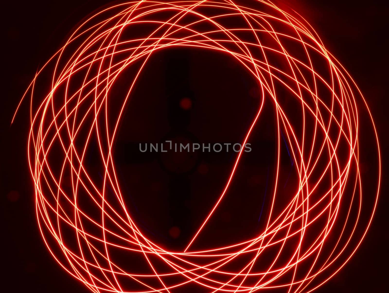 spectacular colored lights with geometric shapes special effects