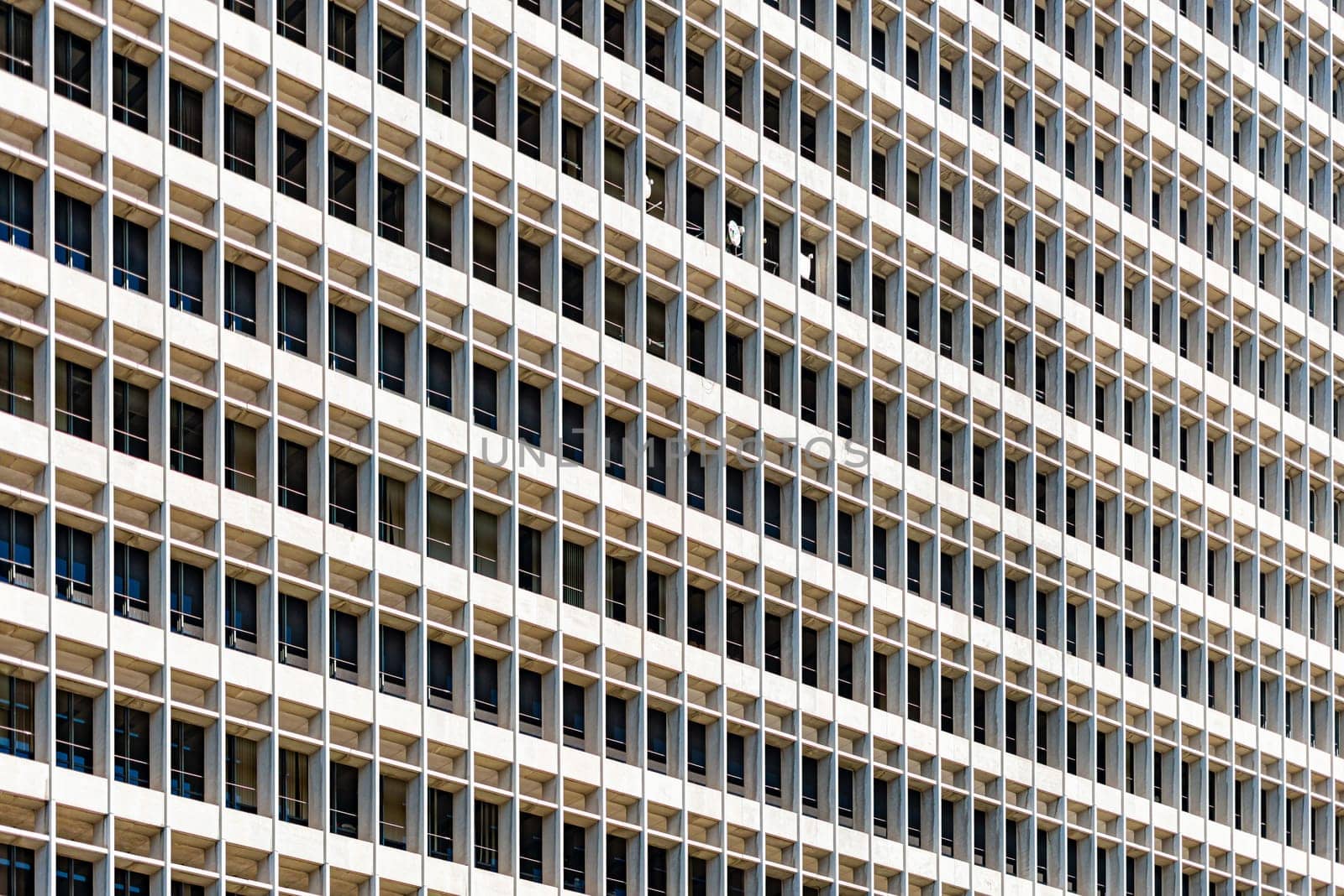 Commercial building abstract, Los Angeles downtown, California, USA