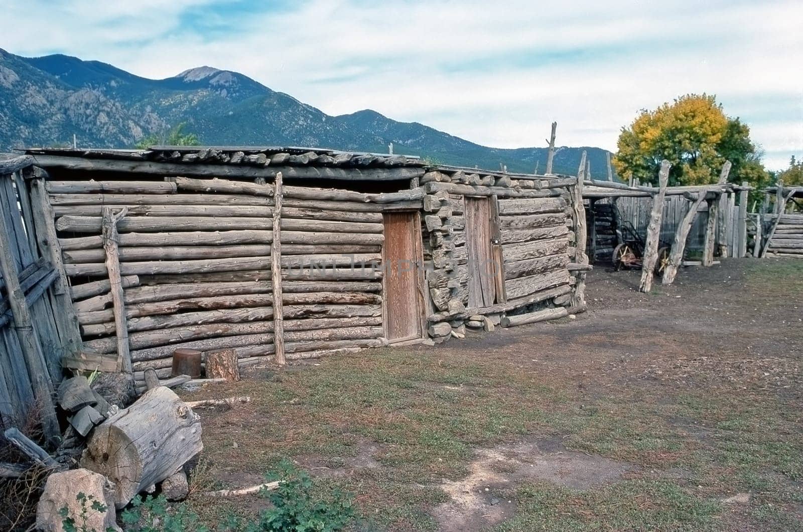 Houses in Pueblo Taos, New Mexico