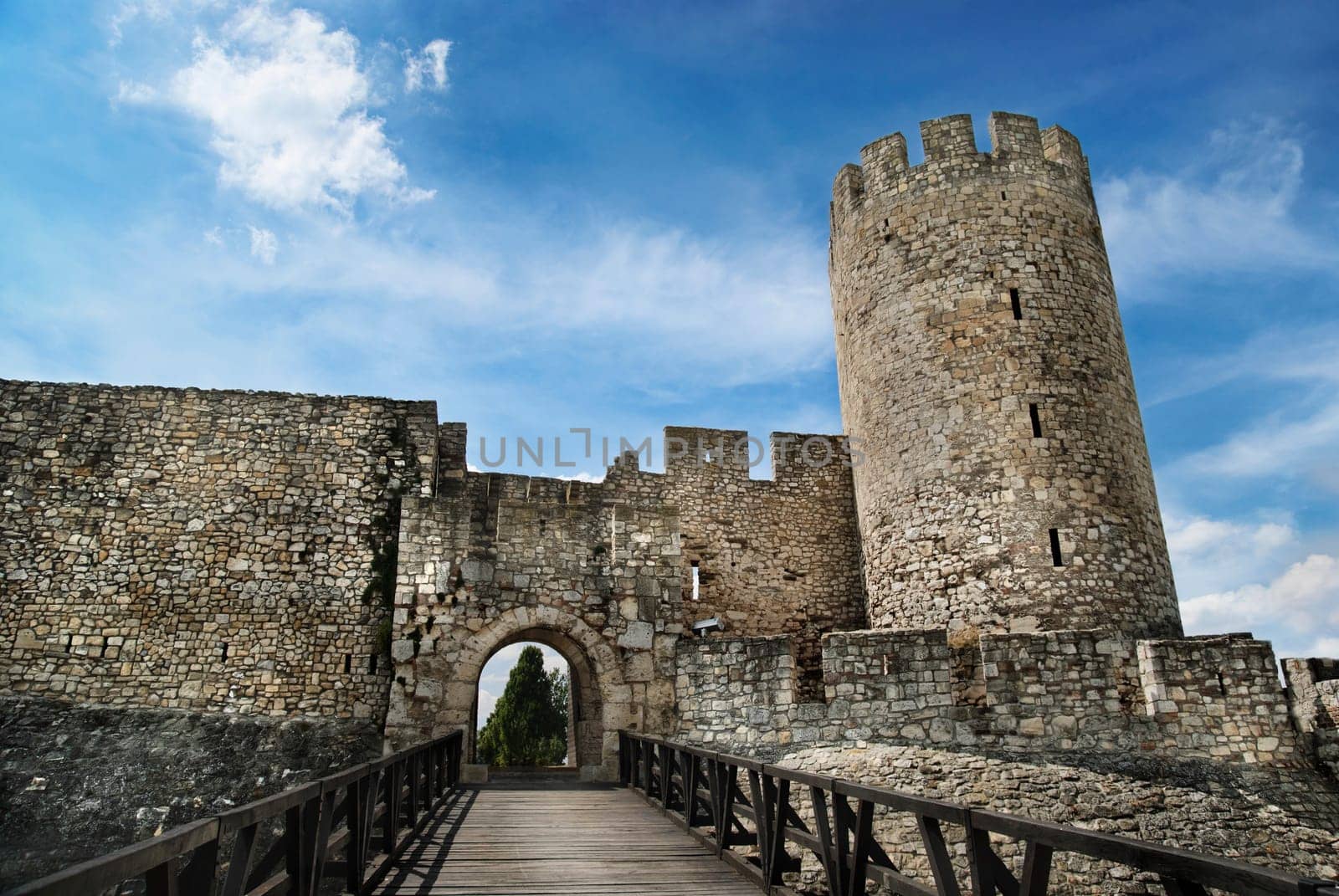 Kalemgedan fortress in Belgrade, Serbia
