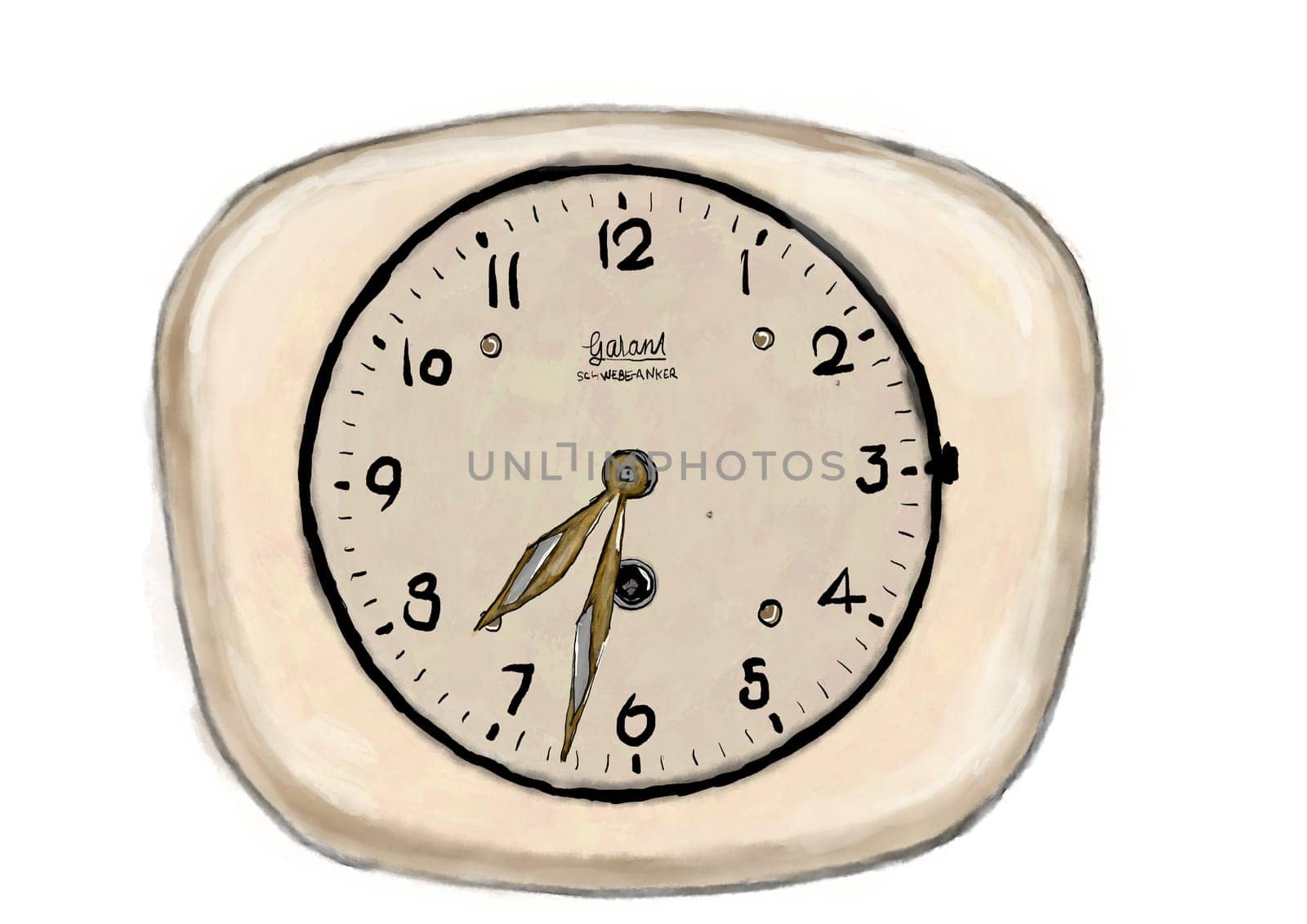Vintage 50´s Wallclock
