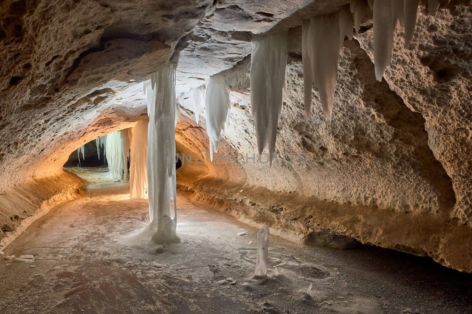 Pinezhsky karst caves in the Arkhangelsk region . High quality photo