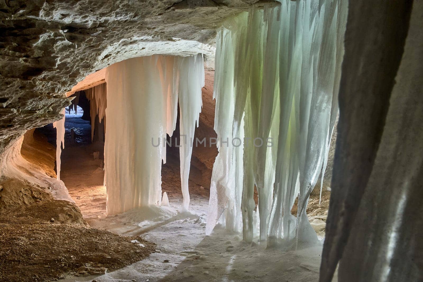 Pinezhsky karst caves in the Arkhangelsk region . High quality photo