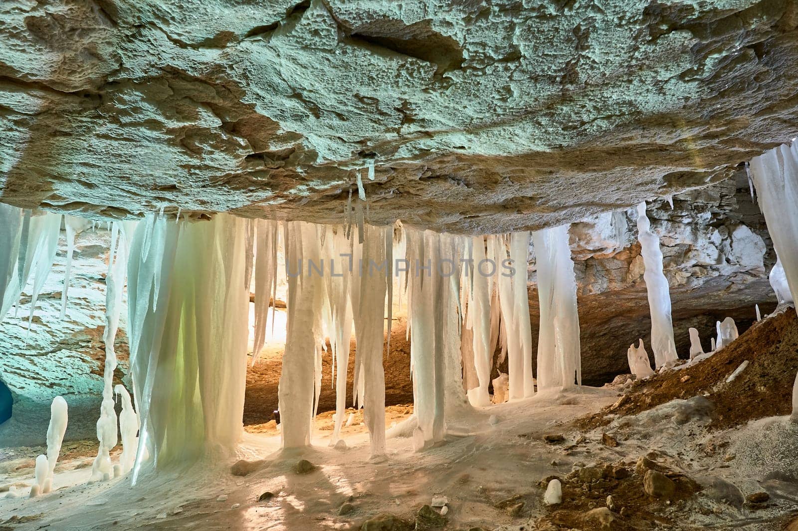 Pinezhsky karst caves in the Arkhangelsk region . High quality photo