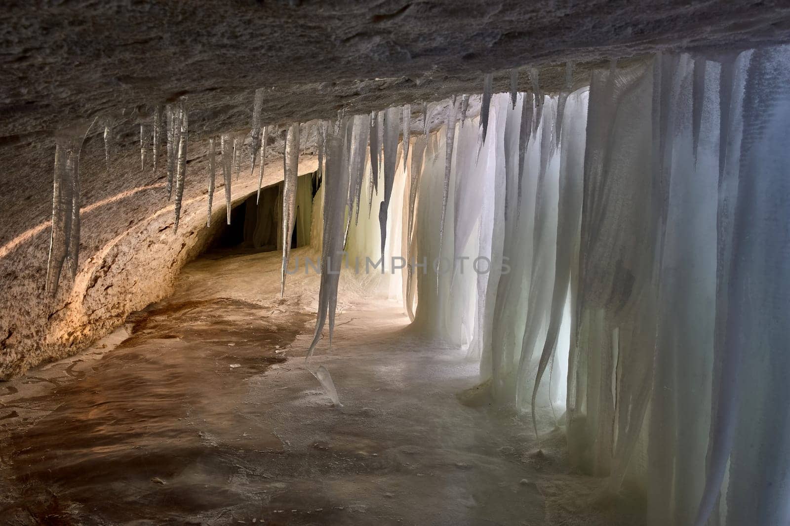 Pinezhsky karst caves in the Arkhangelsk region . High quality photo
