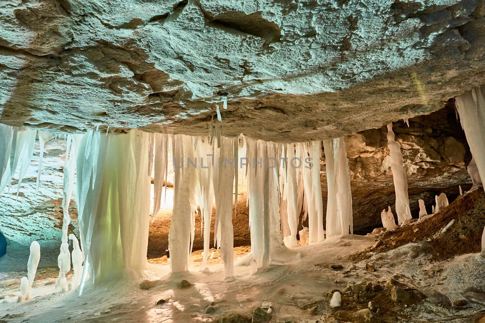 Pinezhsky karst caves in the Arkhangelsk region . High quality photo